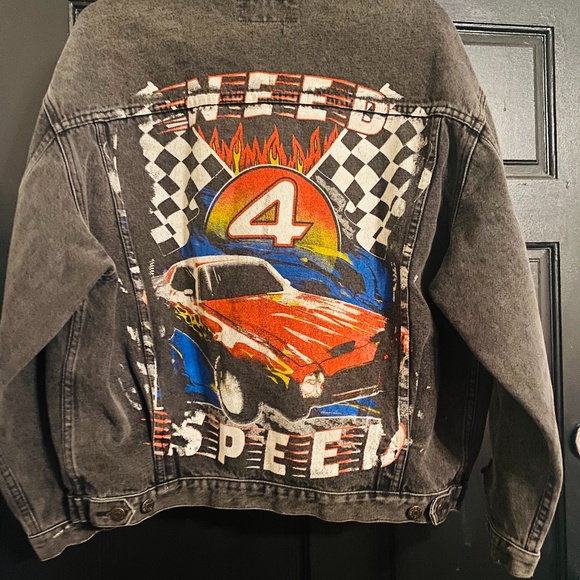Furst Of a Kind “NEED 4 SPEED” vintage denim jacket - Picture 1 of 4